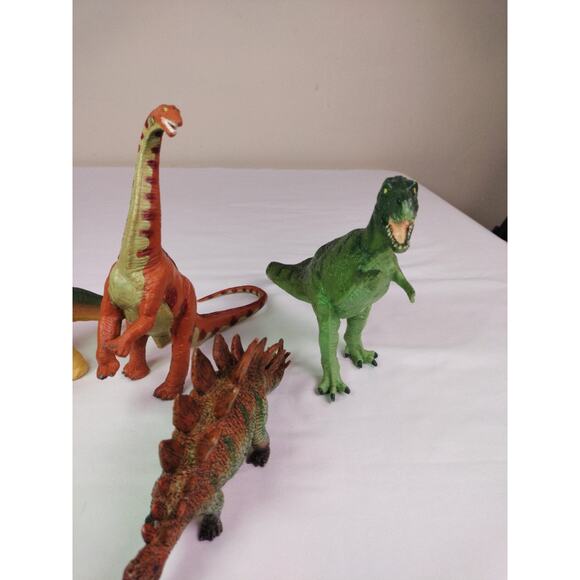 Vintage Safari Ltd Dinosaur Lot 3 Safari Dinosaurs 2 Random - Picture 4 of 13